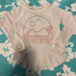 Billabong girls thermal long sleeve size XS